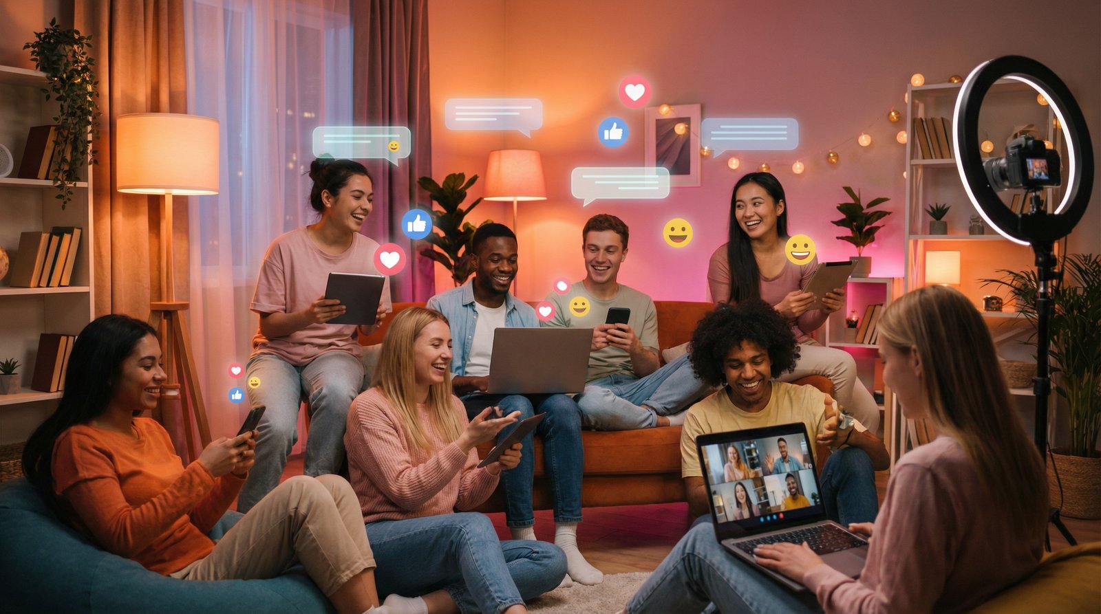 抖音风社区互动